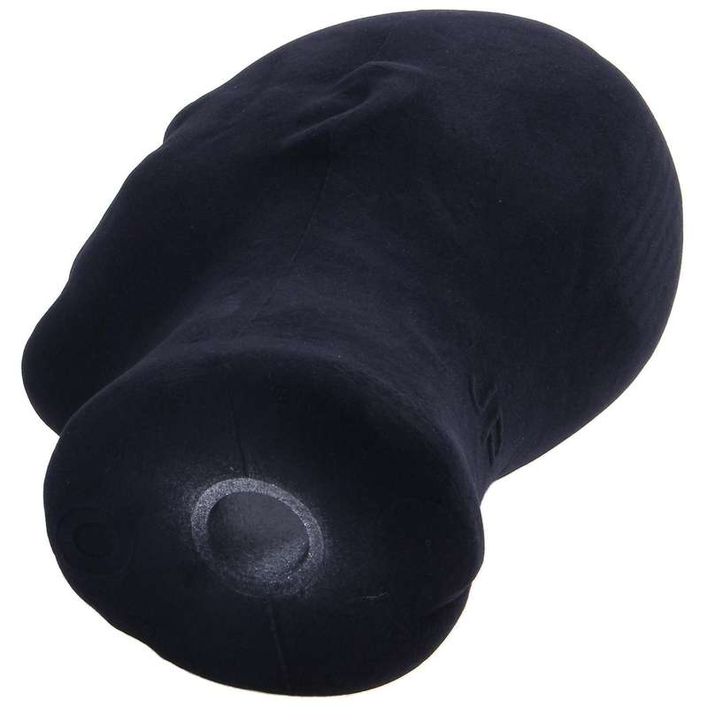 Polystyrene Black Foam Men Model Mannequin Head Dummy Stand Shop Display Hat, 2 X Black