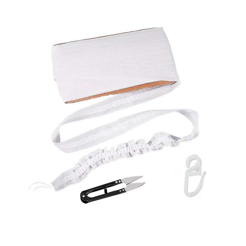 Polyester Curtain Tape, 30 M Curtain Row, Ruffle Tape Curtains, Curtain Tape Ruffle Tape, Curtain Ta