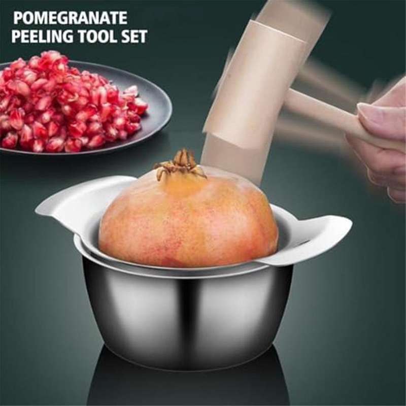 Pomegranate Peeling Tool Set, Pomegranate Peeler Pomegranate Deseeder Peeling Tool, Manual Pomegrana