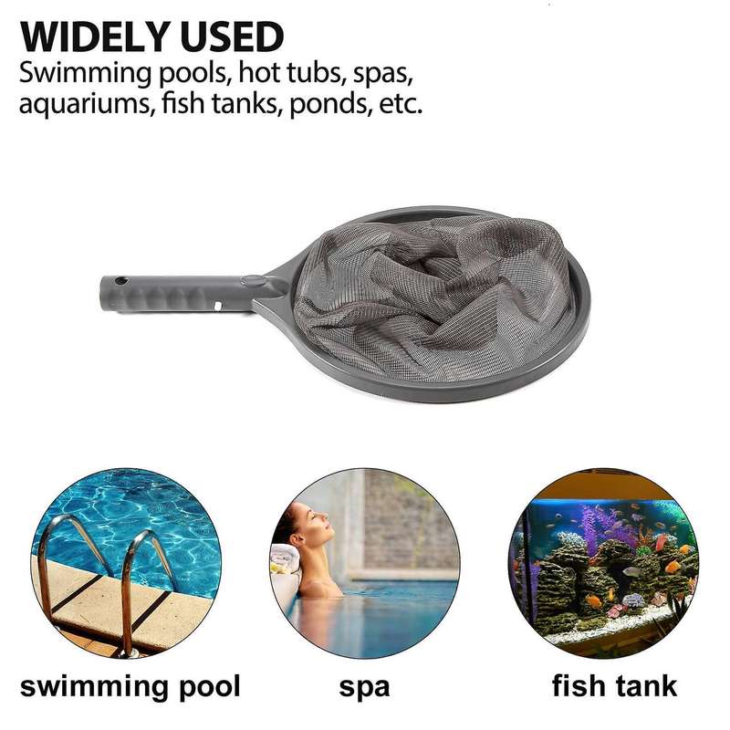 Pool Cleaning Kit, Pond Maintenance Kit Swimming Pool Accessories with Leaf Skimmer Net & Glove for