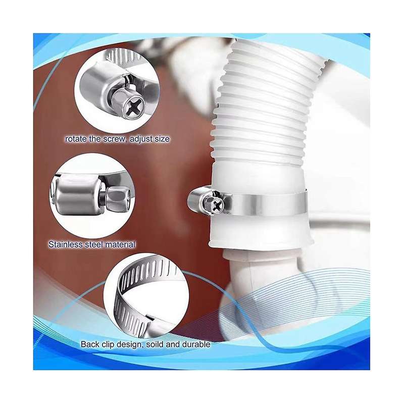 Pool Hoses for Above Ground Pools, Filter Pump Hose Compatible for Pump Model 607,637 Bundled With