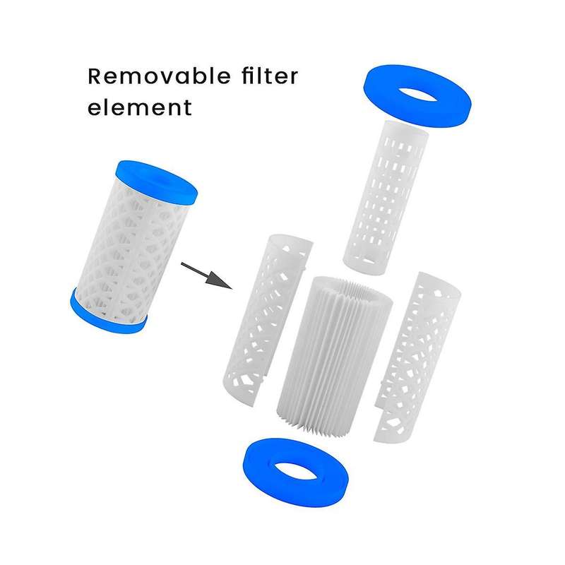 Pool Filter Replacement Cartridges with Filter Paper for Type A /c Water Pump(1 Rack 5 Filter Cotton