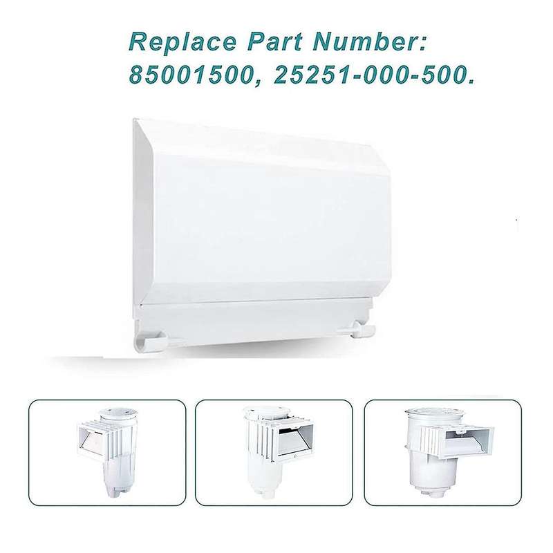 Pool Skimmer Door Weir Baffle S-20 Skimmer Assembly Replacement Spare Parts for 85001500
