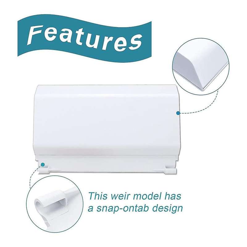 Pool Skimmer Door Weir Baffle S-20 Skimmer Assembly Replacement Spare Parts for 85001500