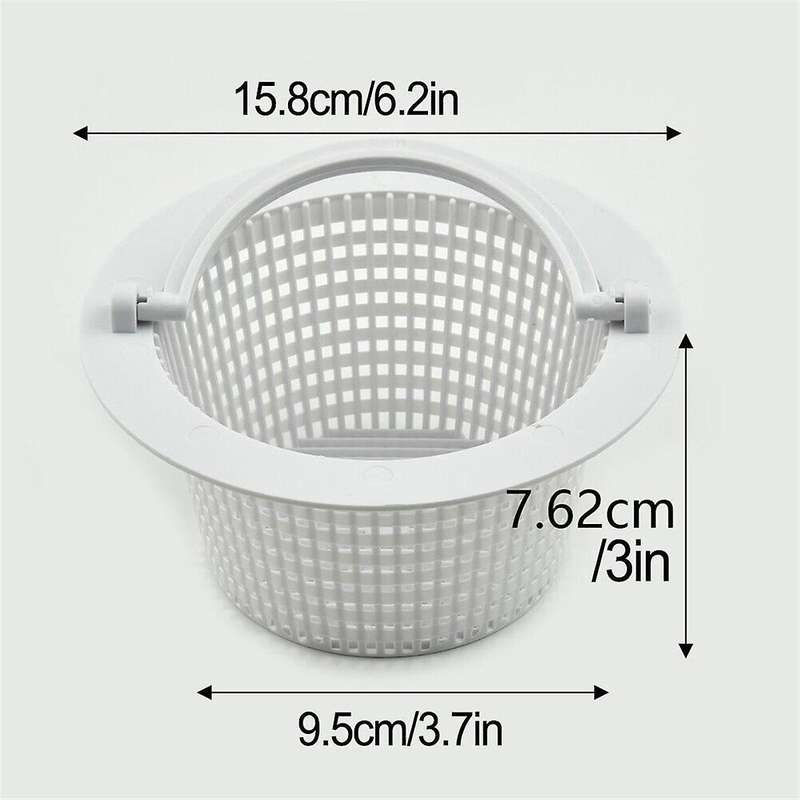 Pool Skimmer Filter Basket Cleaning Accessories Wall Drain Accessories Handle Filter Basket