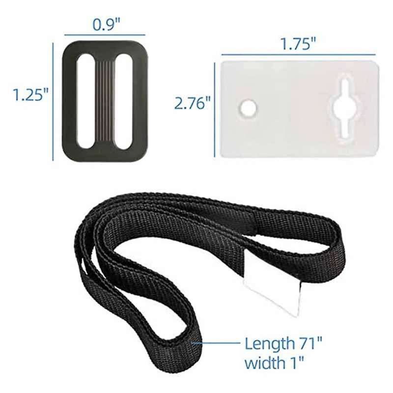 Pool Ruler Solar Cover Reel Attachment Kit Pool Cover Tightening Straps for Inground Swimming Pools