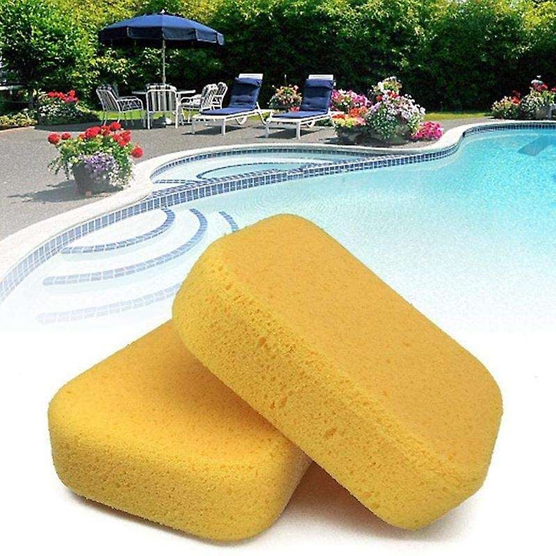 Pool Scum Sponge,5 Pcs Reusable Oil Absorbing Sponge Cleaning Sponge for Swimming Pool Hot Tubs Spa,