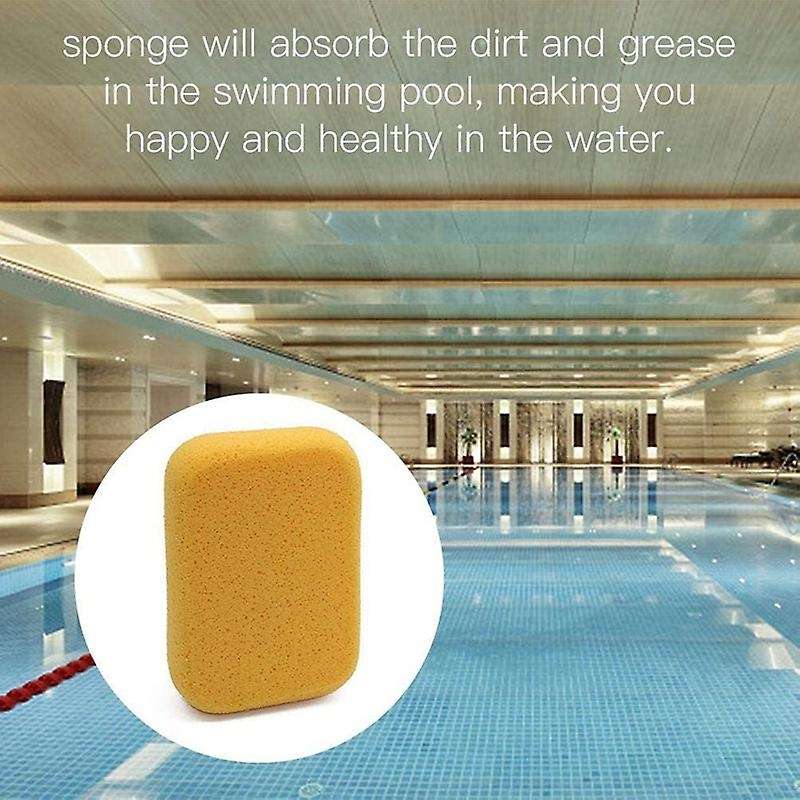 Pool Scum Sponge,5 Pcs Reusable Oil Absorbing Sponge Cleaning Sponge for Swimming Pool Hot Tubs Spa,