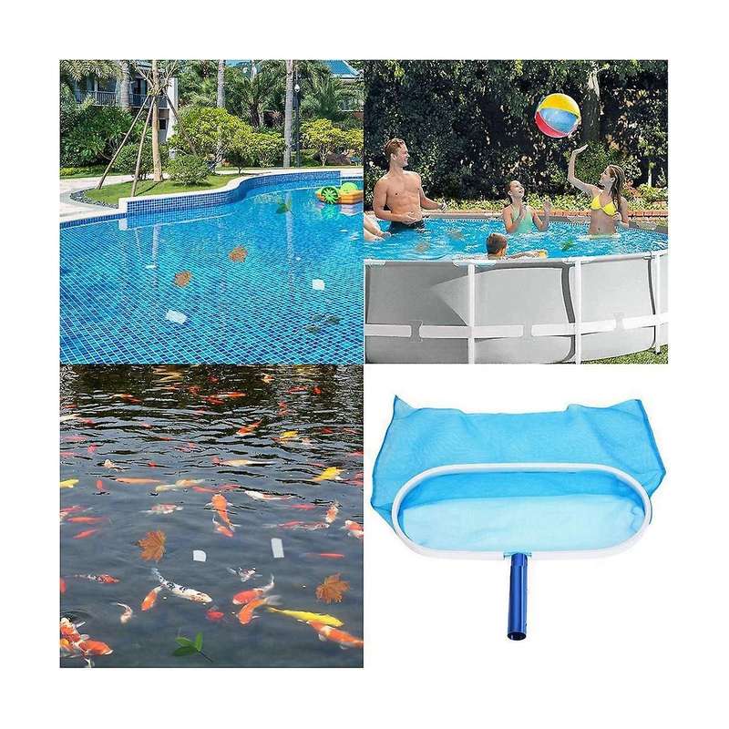 Pool Skimmer Pool Skimmer Net with Solid Plastic Frame,pool Nets for Cleaning Leaf Of Swimming Pool