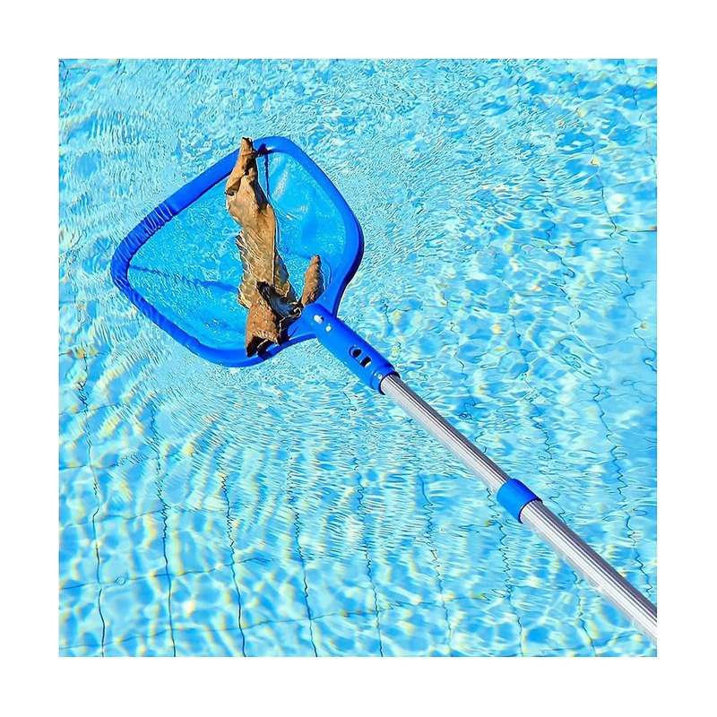 Pool Skimmer Pool Net with 3 Section Pole,pool Skimmer Net with Fine Mesh Net,telescopic Pole,ultra