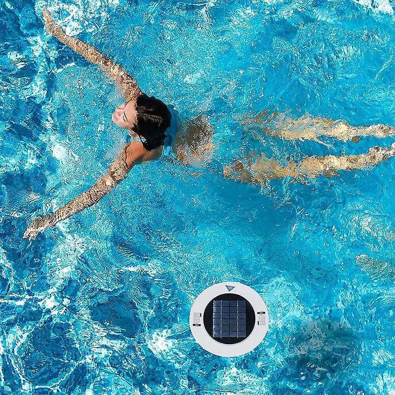 Pool Solar Ionizer Swimming Pool Cleaning Tool Water Algae Inhibition and Disinfection Water Purifie