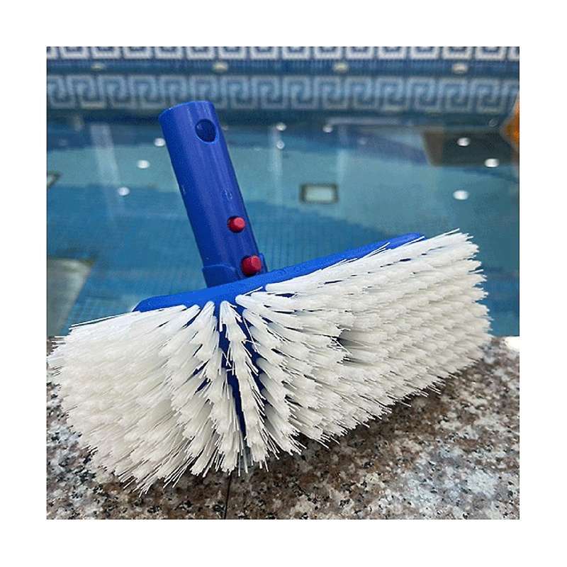 Pool Wall and Bottom Rotatable Cleaning Brush Pool Cleaning Brush for Above Ground Pools, Spas, Bat