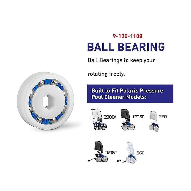 Pool Washer Wheel Replacement Ball Bearing 91001108