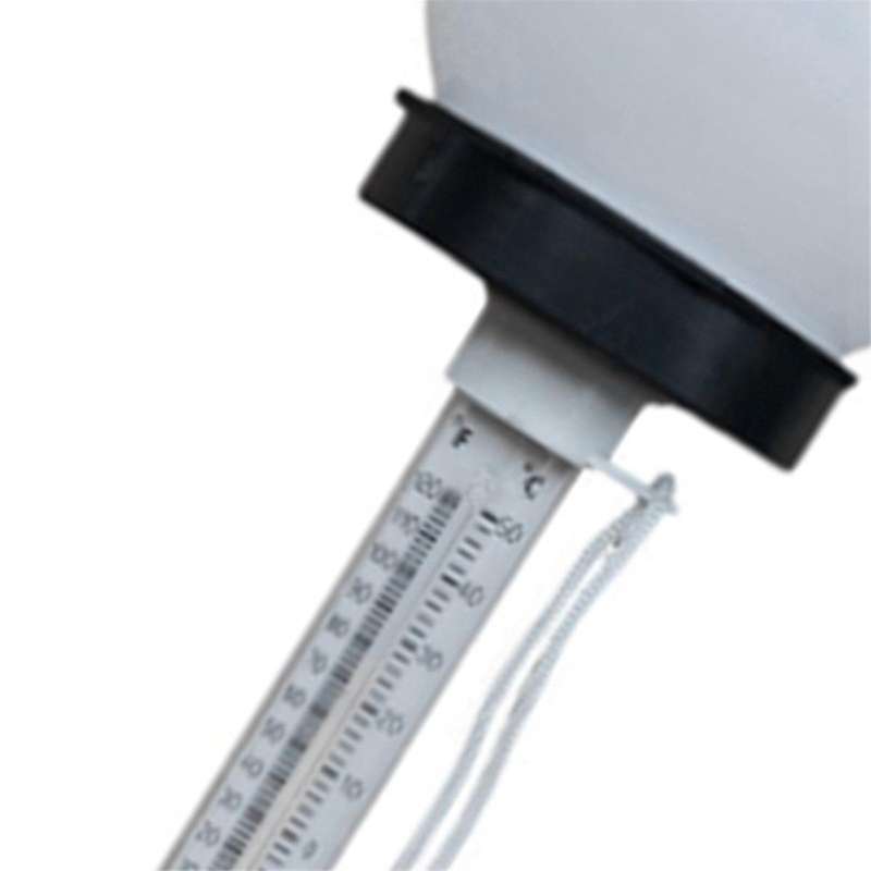 Pool Thermometer Floating Pool Thermometer with Solar Powered LED Light for Pool Pond Spa Hot Tub Wa