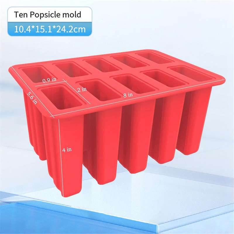 Popsicle Silicone Mold Food Grade Homemade Kitchen Silicone Popsicle Mold Freeze Ice Cream Machine