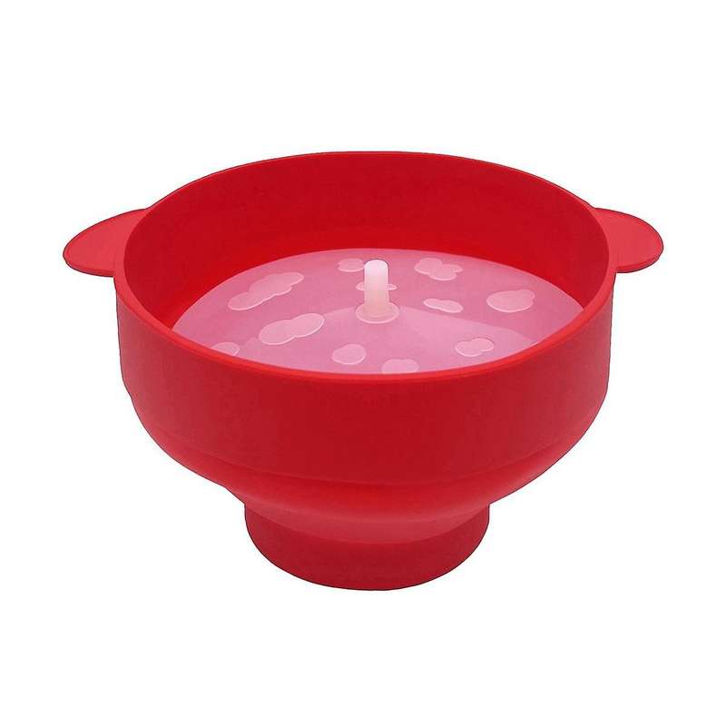 Popcorn Popper with Lids - Silicone Popcorn Maker Collapsible Popcorn Bowls Popcorn Container
