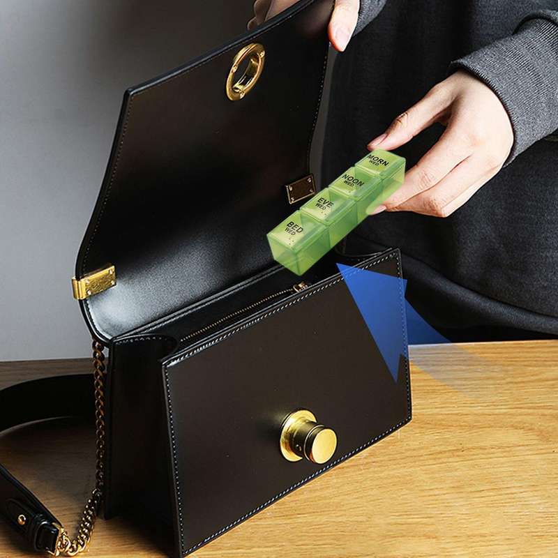 Portable 28 Grids Pills Box Holder Tablet Pill Case Medicine Storage Organizer Healthy Care Tool Rai