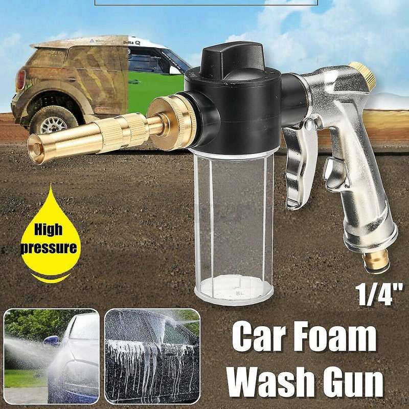 Portable 100ML Snow Car Foam Cannon High Pressure Washer Car Cleaner