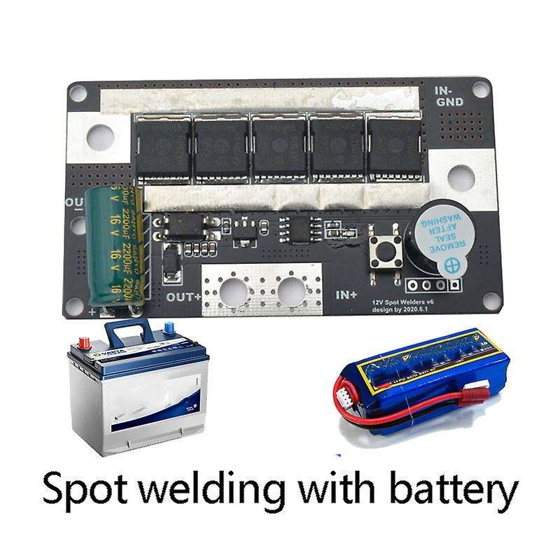 Portable 12V Battery Storage Spot Welding Machine 18650 26650 PCB Circuit Board Welding Equipment Sp
