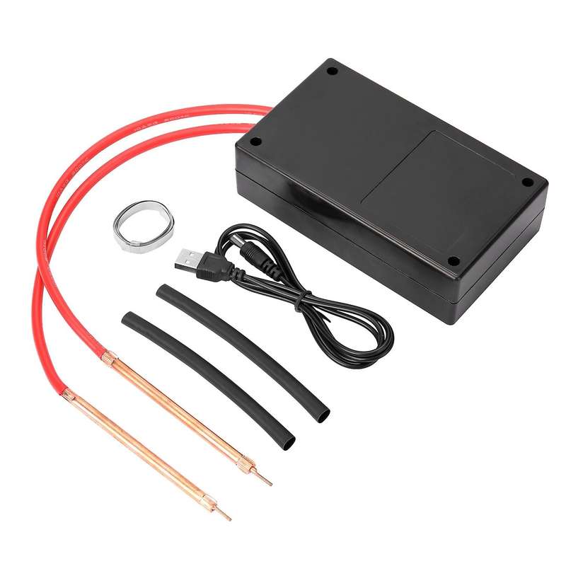 Portable 6 Gears Spot Welder Adjustable Mini Spot Welding Machine for 18650 Battery Spot Welding Mac