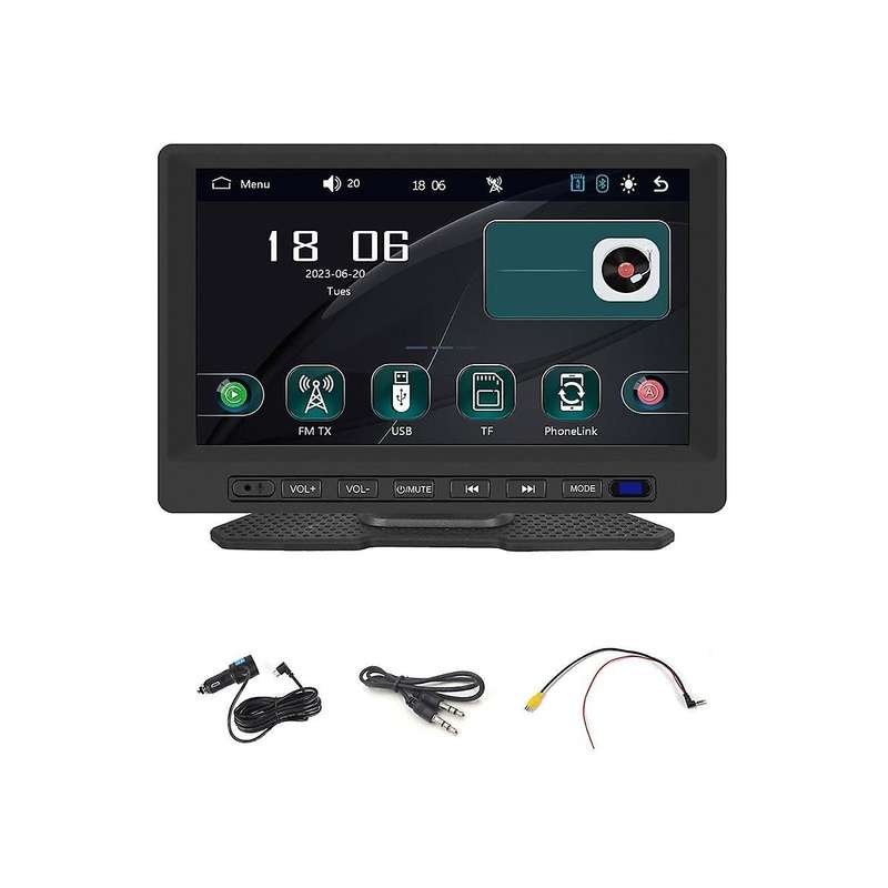 Portable 7inch Car Radio Mp5 Smart Player Wireless Carplay Android Auto Car Stereo Bluetooth Fm Airp