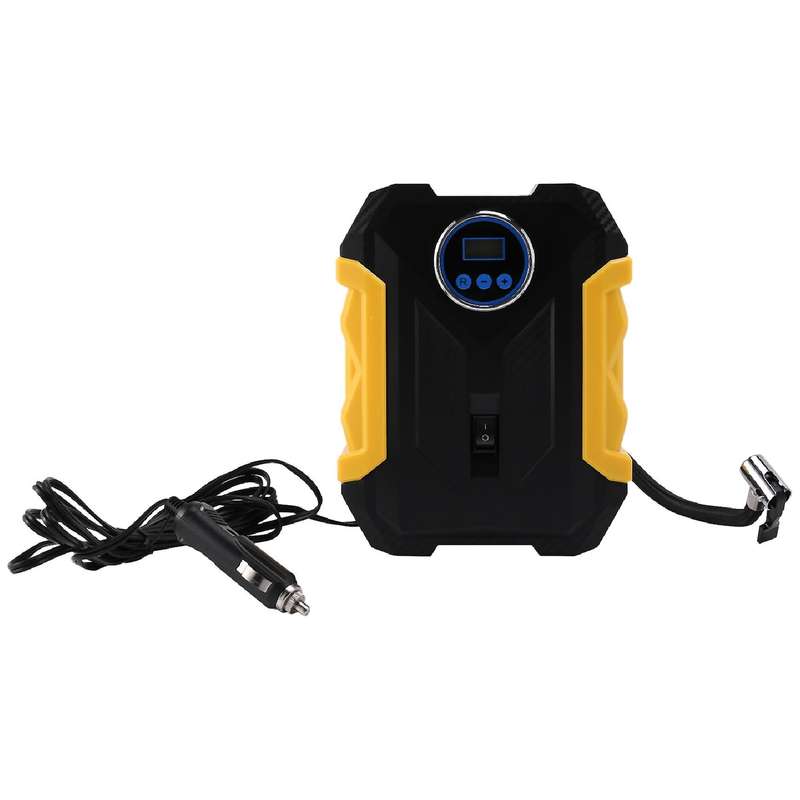 Portable Air Compressor for Car Tires Digital Tire Inflator 12V DC with Emergency LED Flashlight for