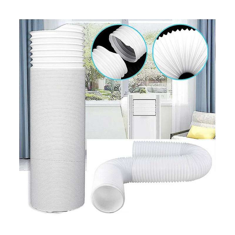 Portable Air Conditioner Exhaust Hose Universal Pipe Air Conditioner Exhaust Hose Ducting 5.1 Inch W