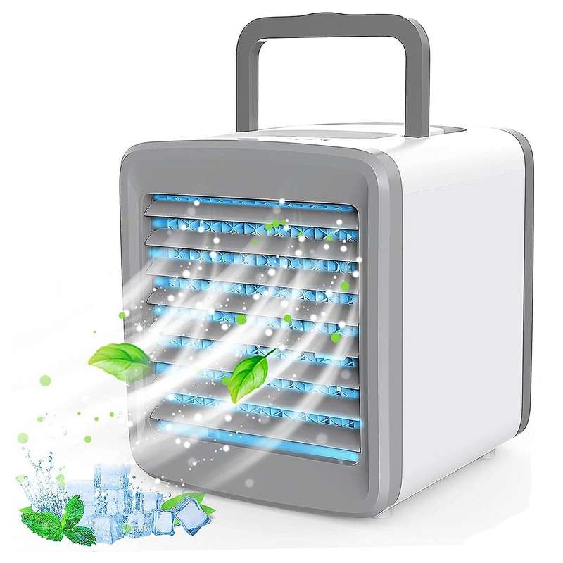 Portable Air Conditioner Fan Air Cooler Personal Evaporative Cooler Rechargeable Air Conditioner Fan