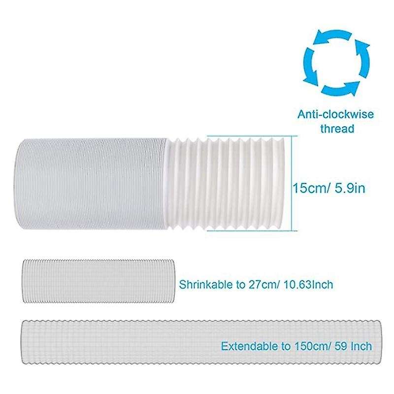 Portable Air Conditioner Windows Vent Kit Window Seal Exhaust Hose