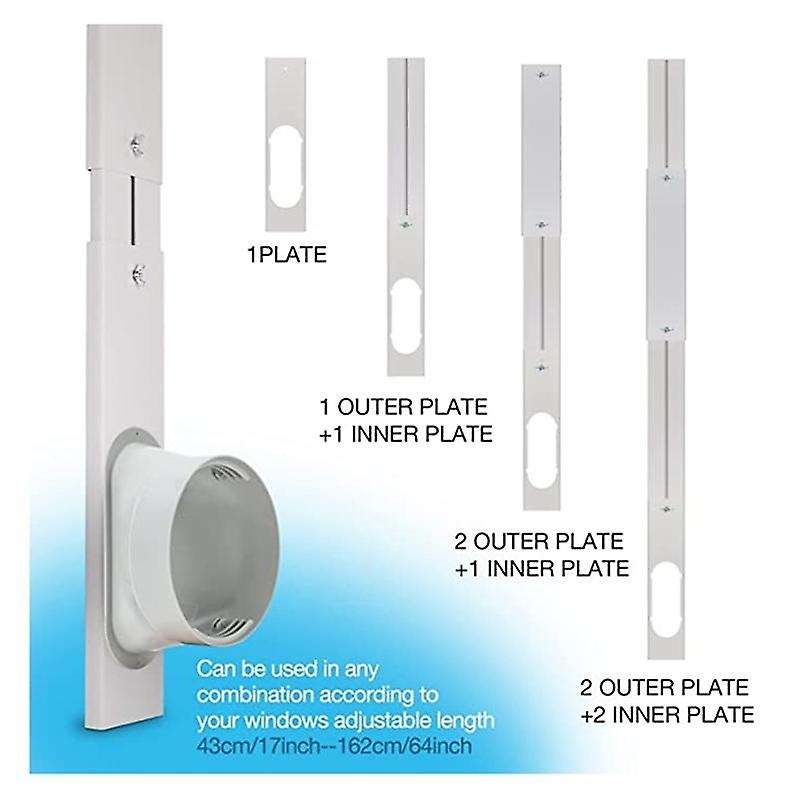 Portable Air Conditioner Windows Vent Kit Window Seal Exhaust Hose