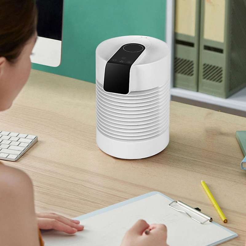 Portable Air Conditioner Fan, Mini Air Cooler 3 Speed Quiet Desk Air Cooling Fan,360 Shaking Head Fa