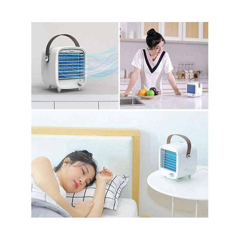Portable Air Conditioner, Upgraded 3 in 1 Personal Air Conditioner Cooling Fan,Small Evaporative Ai