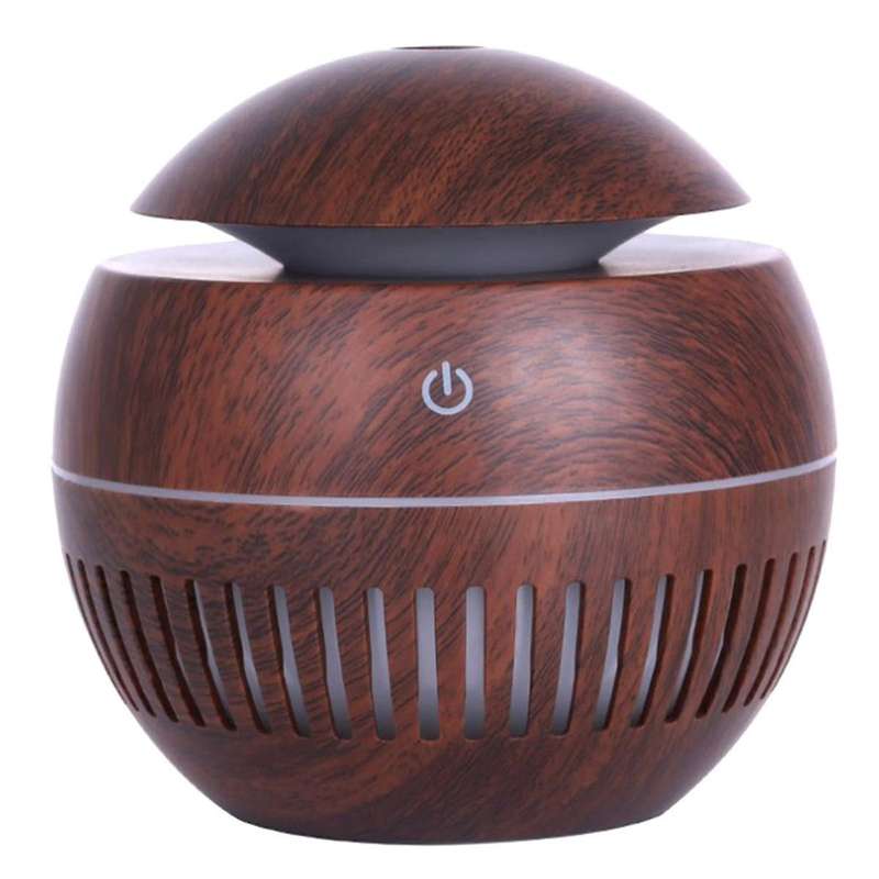 Portable Air Humidifier Usb Electric Air Diffuser Wood Ultra Air Humidifier Essential Oil Aromather