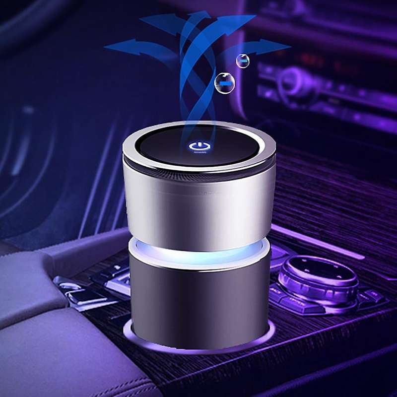 Portable Air Purifier Car Purifier Car Air Purifier Ionizer for Smoke Dust and Odor Eliminator for C