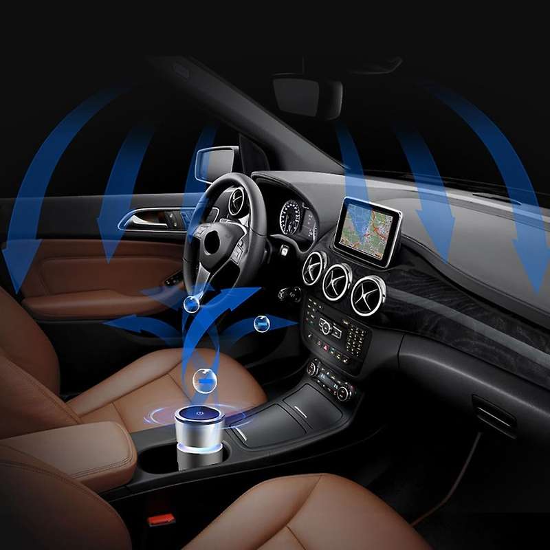 Portable Air Purifier Car Purifier Car Air Purifier Ionizer for Smoke Dust and Odor Eliminator for C