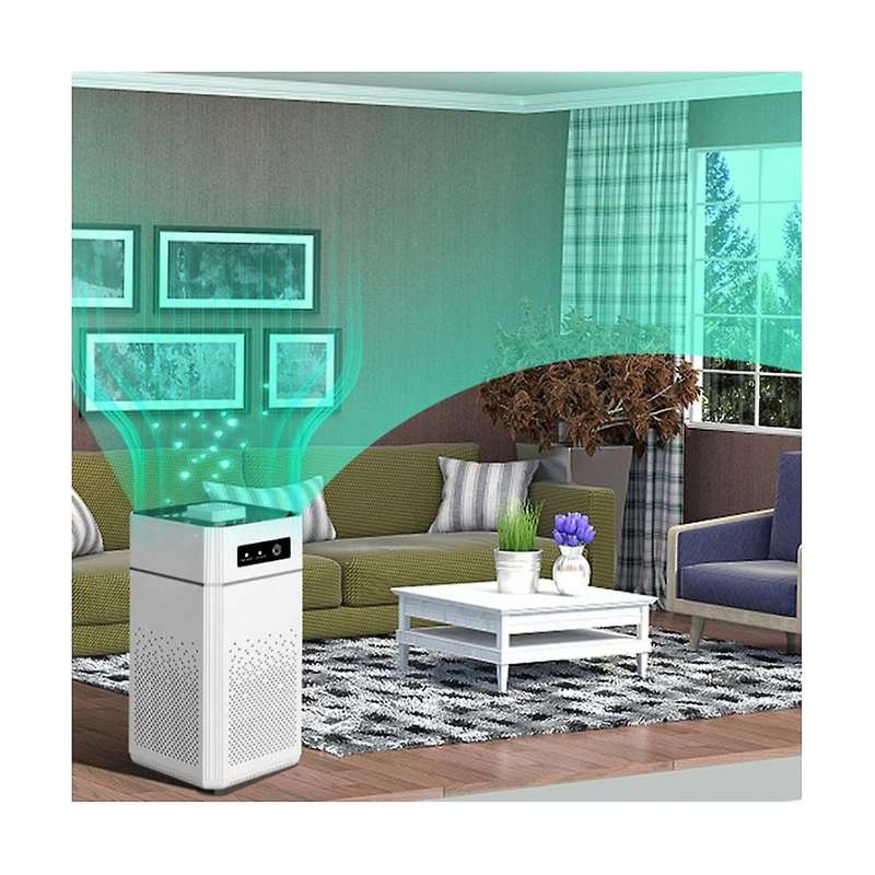 Portable Air Purifier Ionizer Negative Smoke Odor Removal Hepa Filter Car Air Freshener for Househo