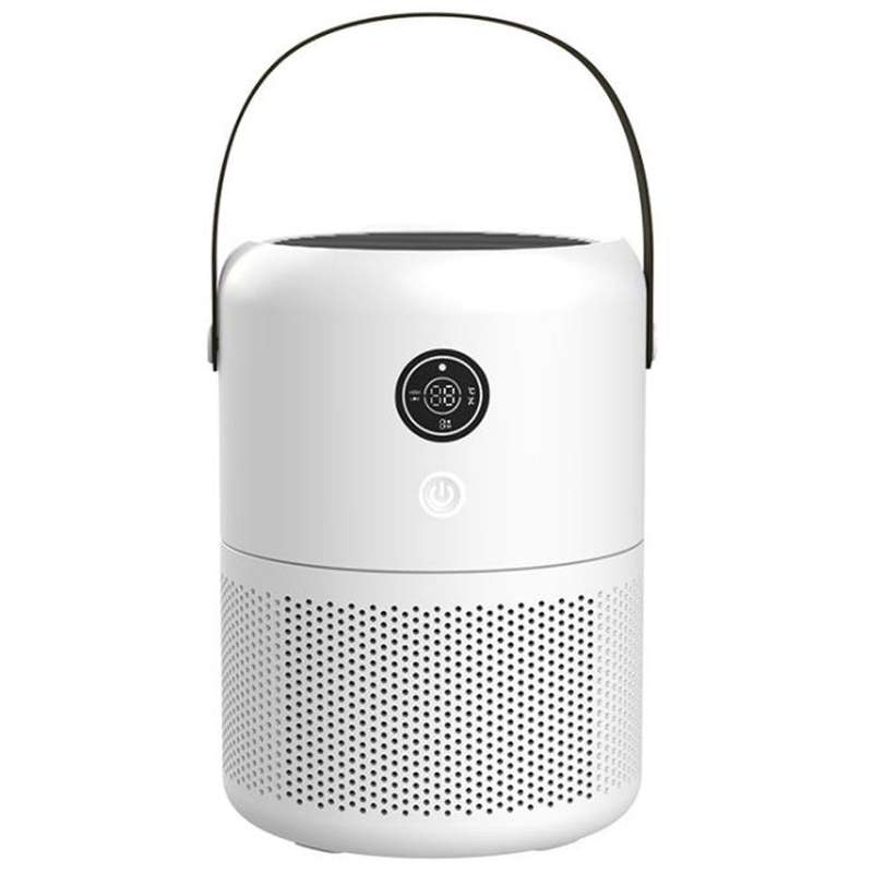 Portable Air Purifier and Smart Display with True HEPA Air Filtration Technology and Carbon Filters