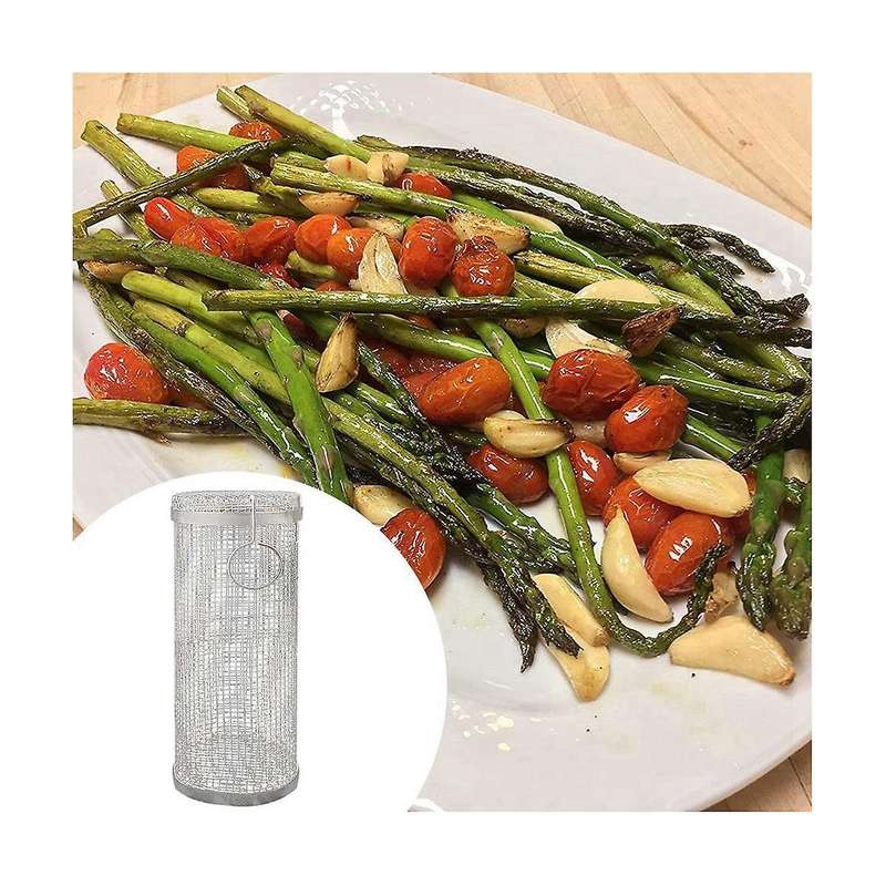 Portable Bbq Basket Stainless Steel Barbecue Basket Tools Mesh