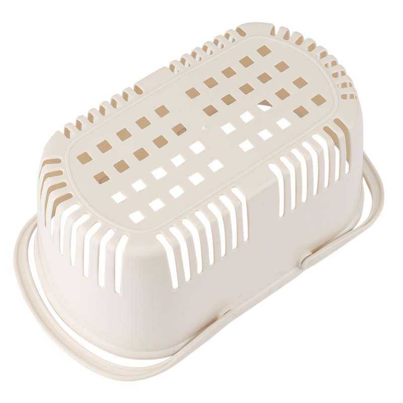 Portable Bath Basket Bathroom Bath Basket Student Bathhouse Plastic Bathing Wash Basket Toilet Stora