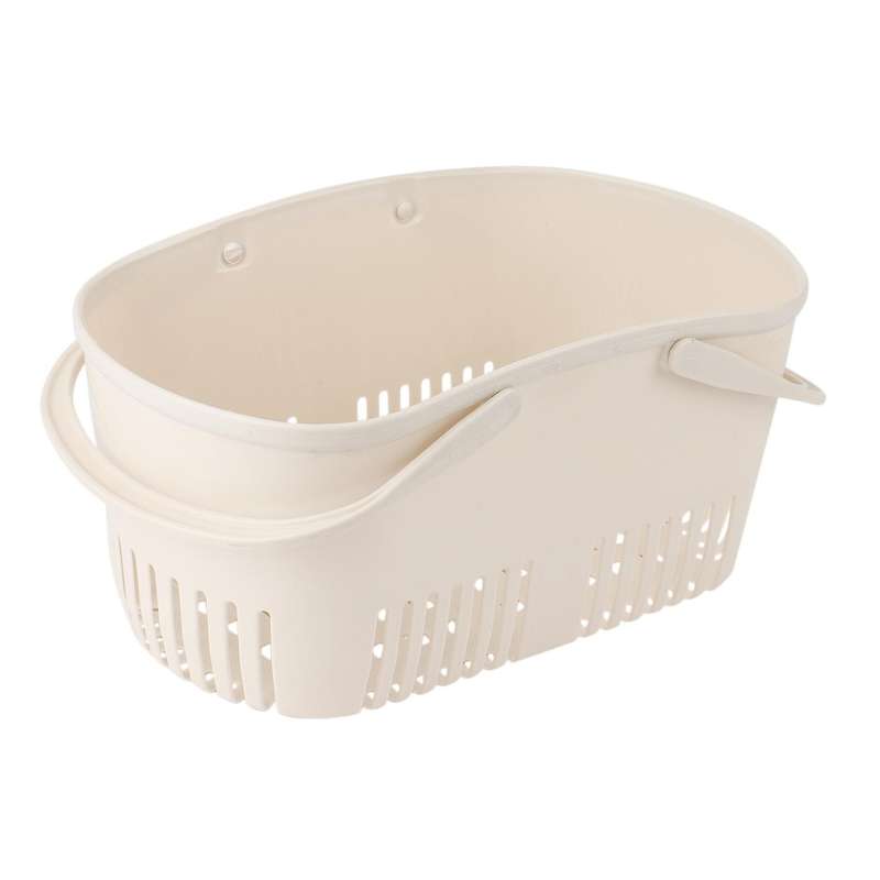 Portable Bath Basket Bathroom Bath Basket Student Bathhouse Plastic Bathing Wash Basket Toilet Stora