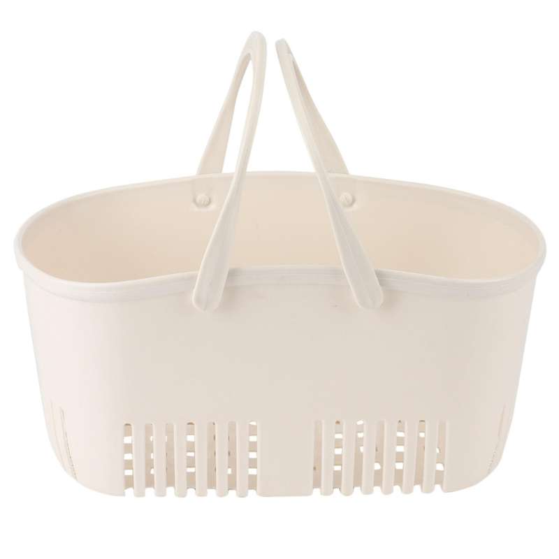 Portable Bath Basket Bathroom Bath Basket Student Bathhouse Plastic Bathing Wash Basket Toilet Stora