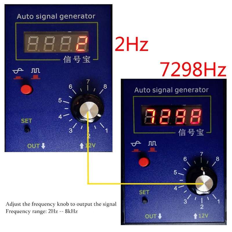 Portable Auto Vehicle Signal Generator Car Hall Sensor and Crankshaft Position Sensor Signal Simulat