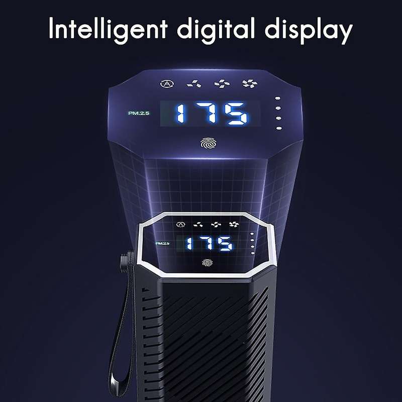 Portable Aluminum Alloy Car Air Purifier Cleaner USB Mini Home Air Cleaner for Outdoor for 1 set