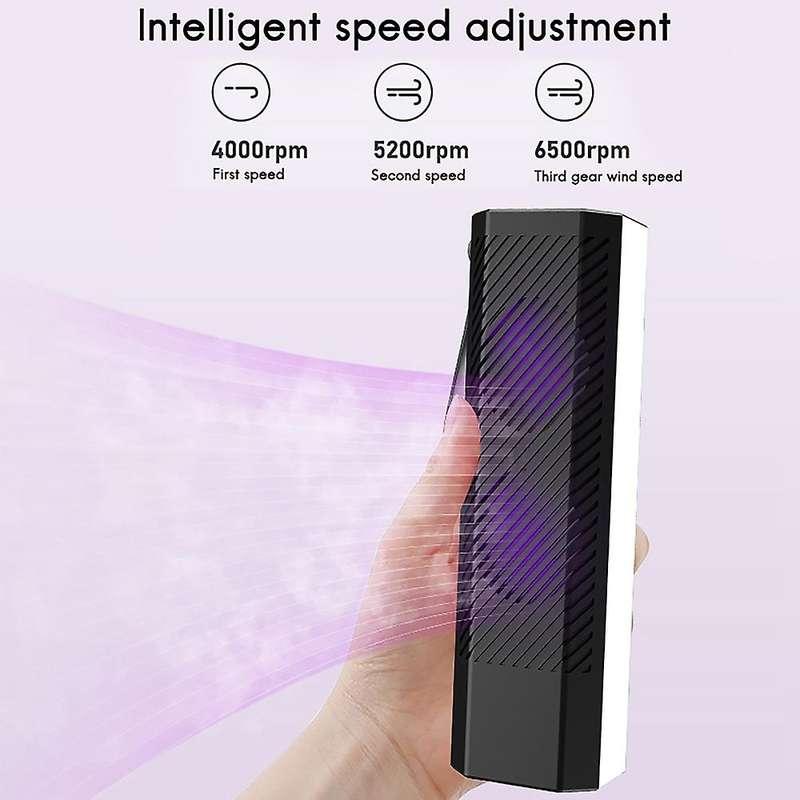 Portable Aluminum Alloy Car Air Purifier Cleaner USB Mini Home Air Cleaner for Outdoor for 1 set