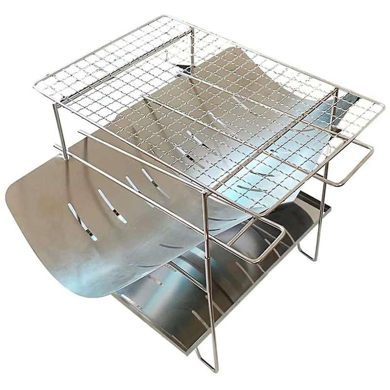 Portable Bbq Outdoor Grill Camping Grill Campfire Grill Camping Fire Pit Outdoor Wood Fire Stove Sta