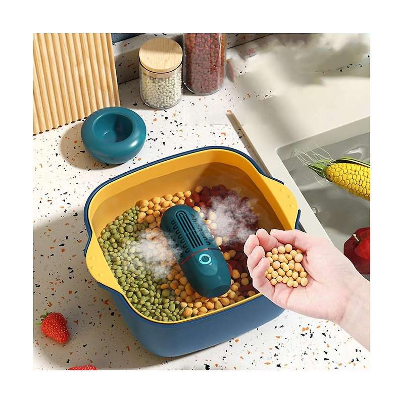 Portable Capsule Shape Fruit Vegetable Washing Machine Household Kitchen Sterilization Disinfection