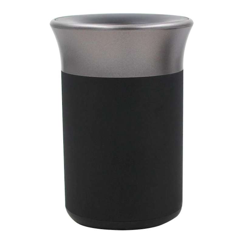 Portable Car Ash Tray Ashtray Storage Cup Desk Ashtray Holder Silver Black