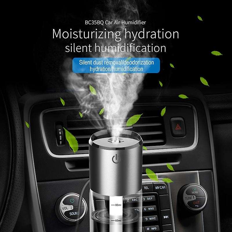Portable Car Accessories Electrical Car Air Humidifier Dual USB Charger Humidifier Car Air Purifier