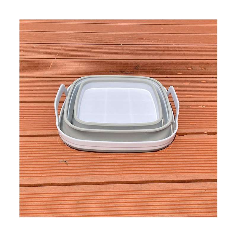 Portable Cleaning Bucket with Handle Foldable Bucket Suitable Car Wash Outdoor Fishing, Garden, Cam