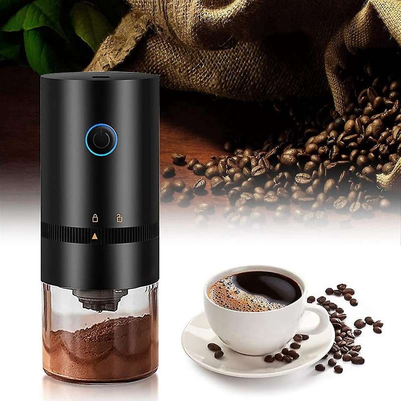 Portable Coffee Grinder Electric, Adjustable Burr Mill Coffee Grinder with Multi Grind Settings for